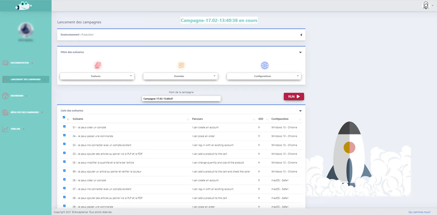 Alfred Monitoring screenshot