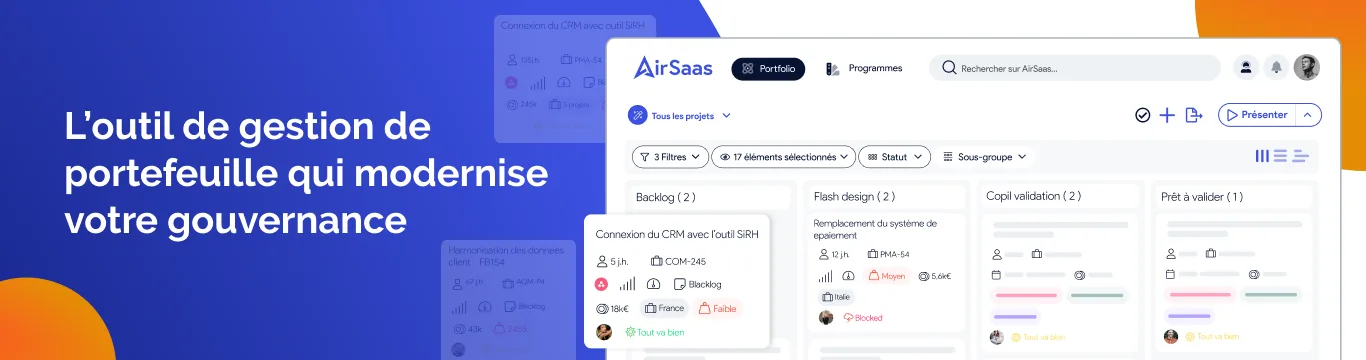 AirSaas — The project governance tool to get your Codir on board