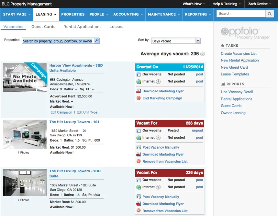 AppFolio Property Manager — Screenshots 2