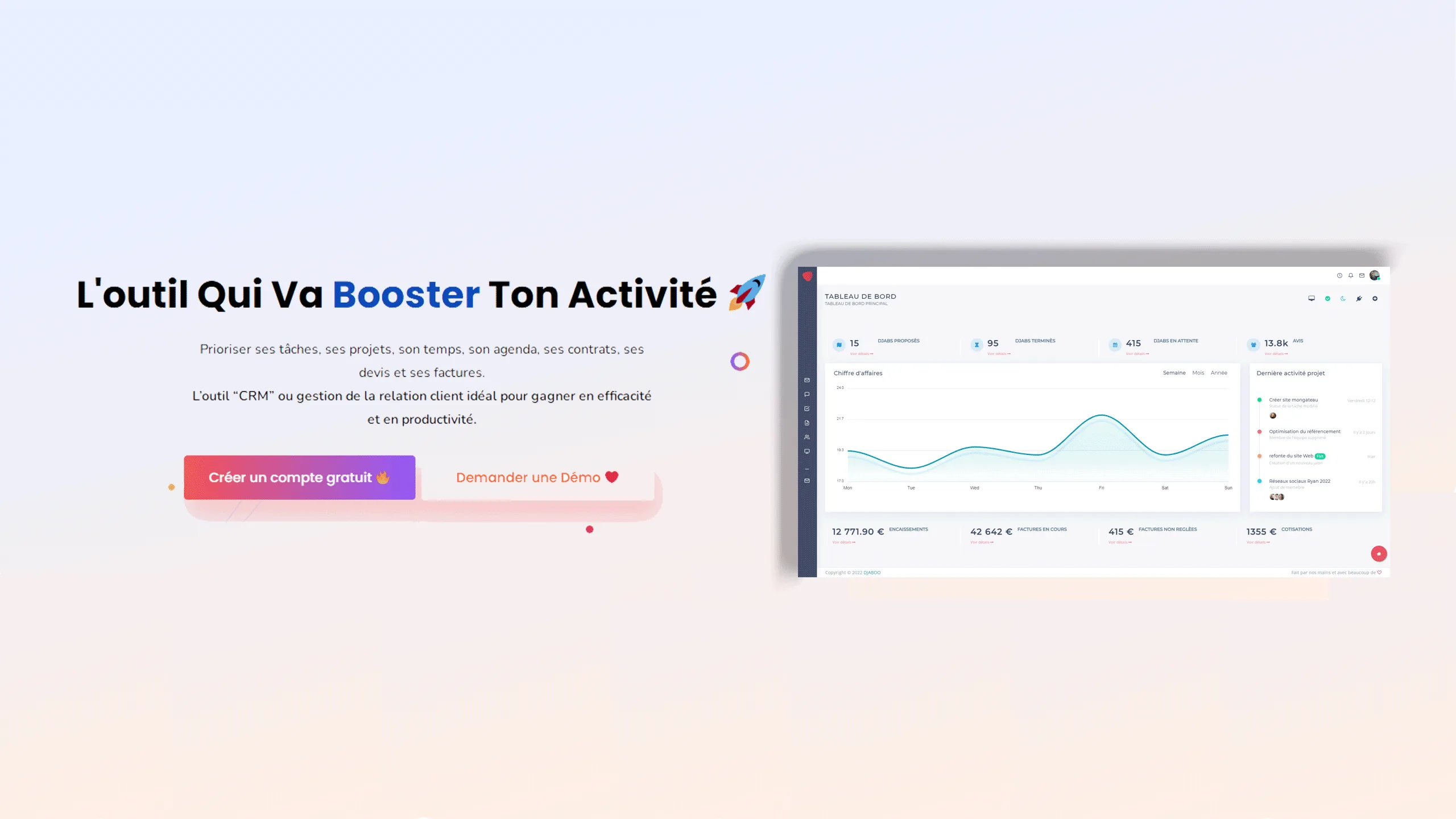 Djaboo — L'outil tout en un qui va booster ton activité ?