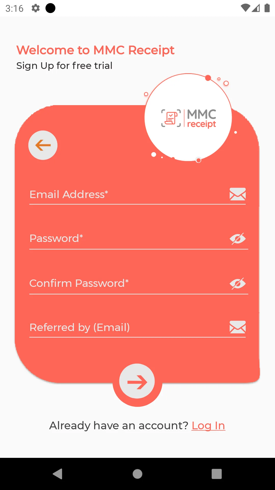 MMC Receipt — Screenshots 2