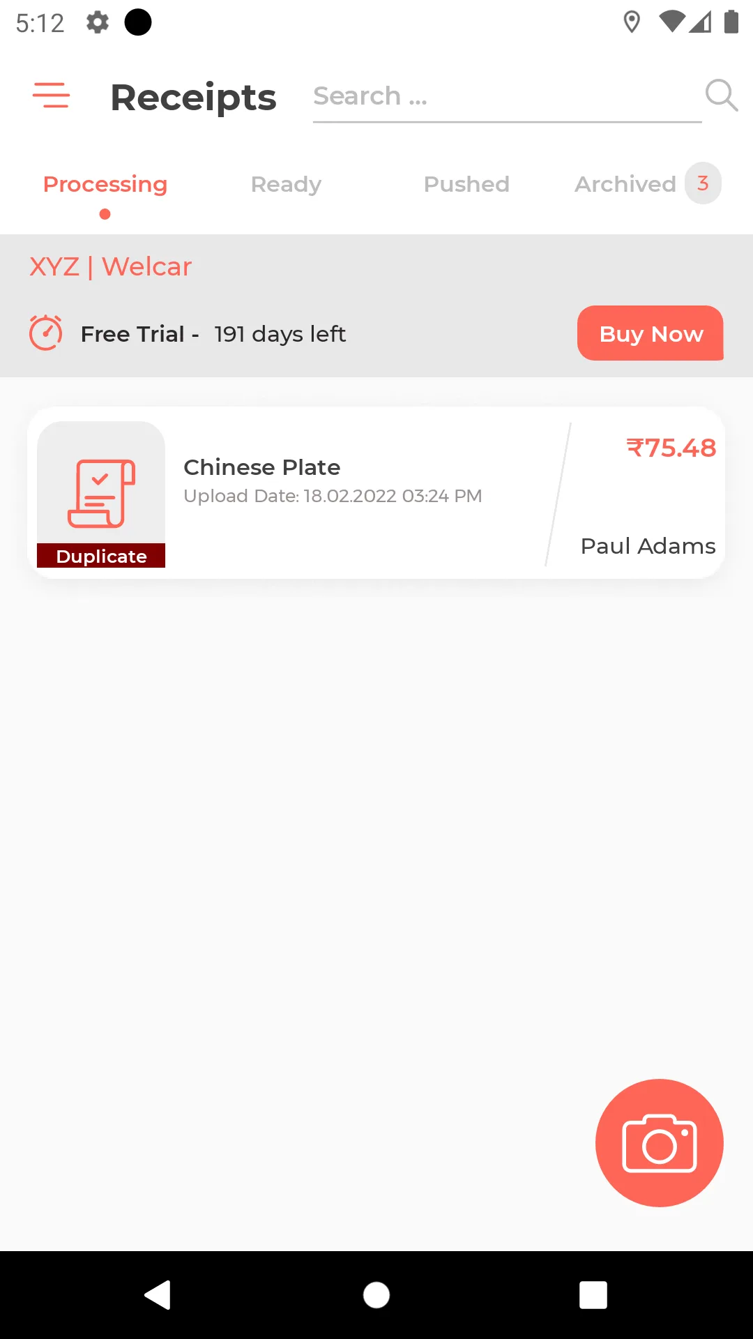 MMC Receipt — Screenshots 6