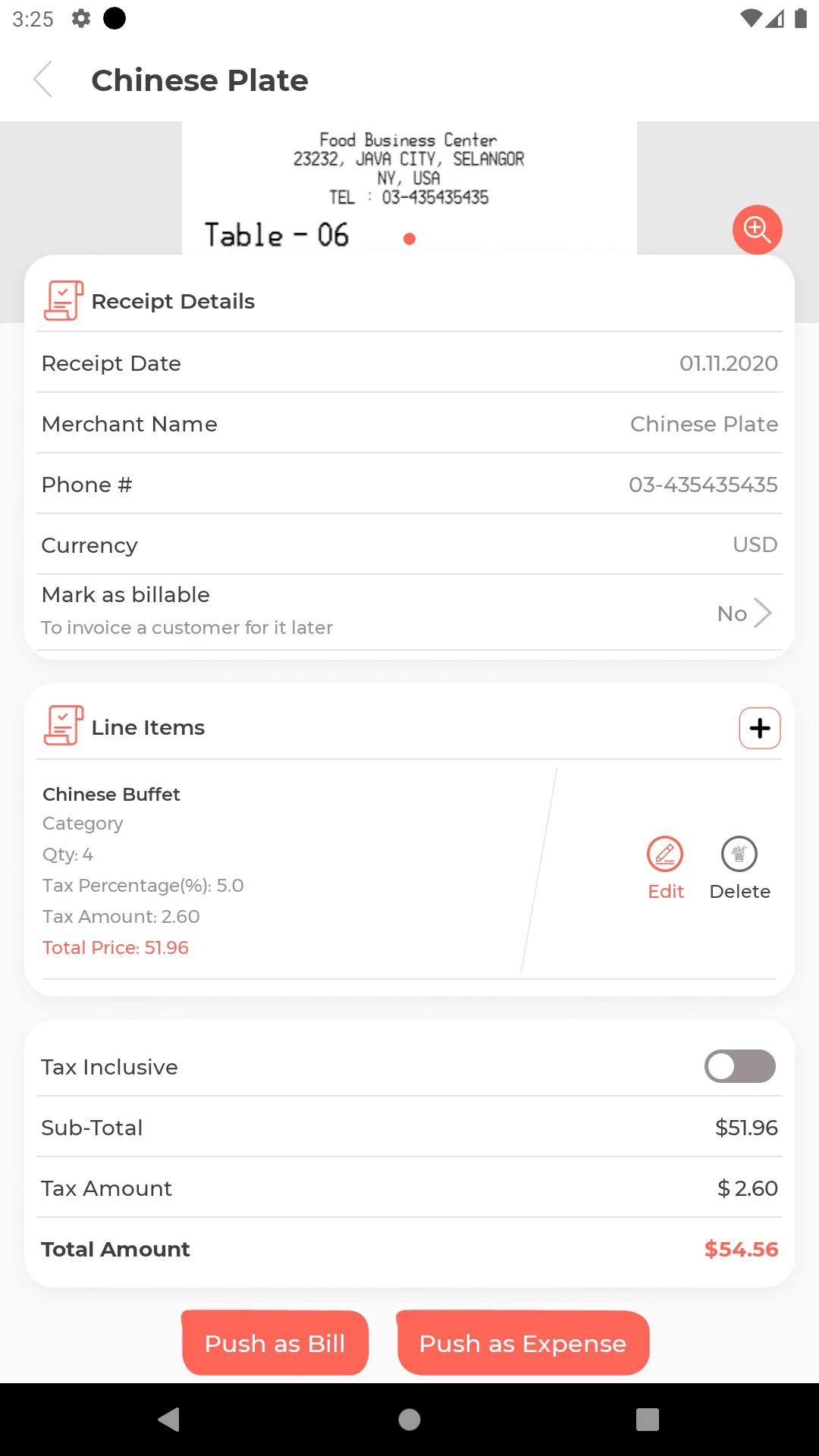 MMC Receipt — Screenshots 8