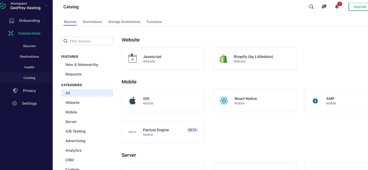 Twilio Segment — Screenshots 2