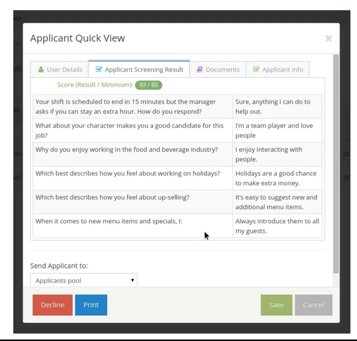 Applicant Tracking System — Screenshots 4