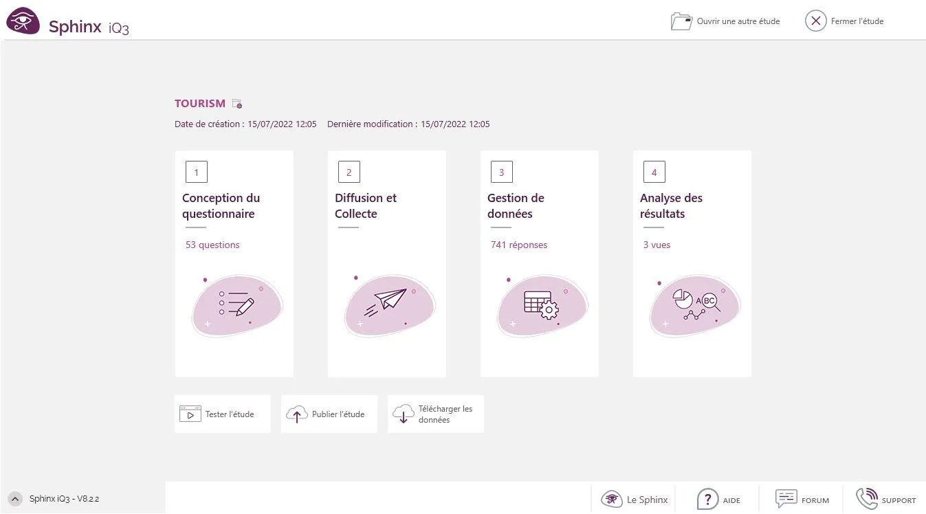 Sphinx iQ 3 — Screenshots 1