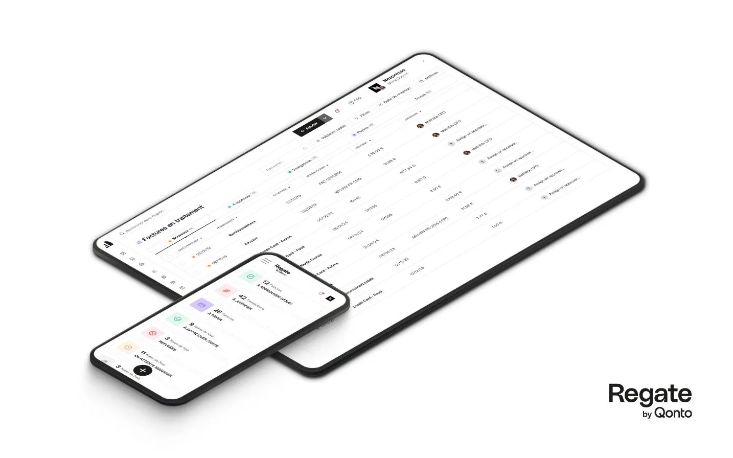 Regate by Qonto — Screenshots 1