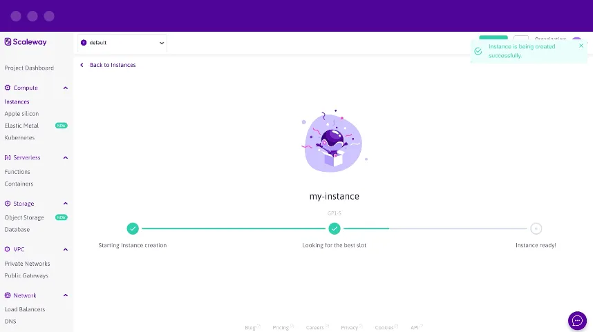 Scaleway — Screenshots 2