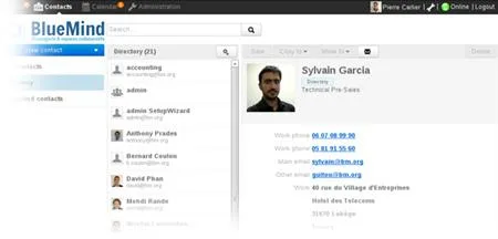 BlueMind — Screenshots 2