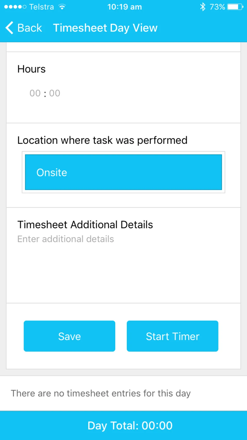 AppsForOps Timesheet — Screenshots 3