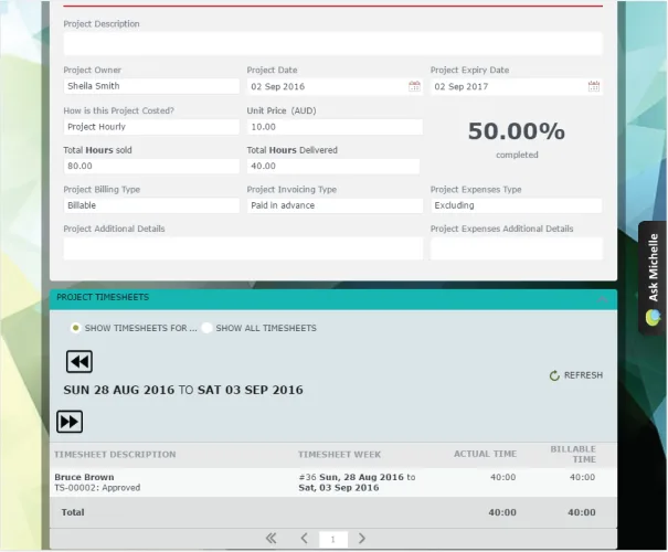 AppsForOps Timesheet — Screenshots 4