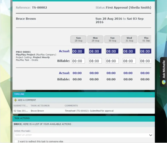 AppsForOps Timesheet — Screenshots 5