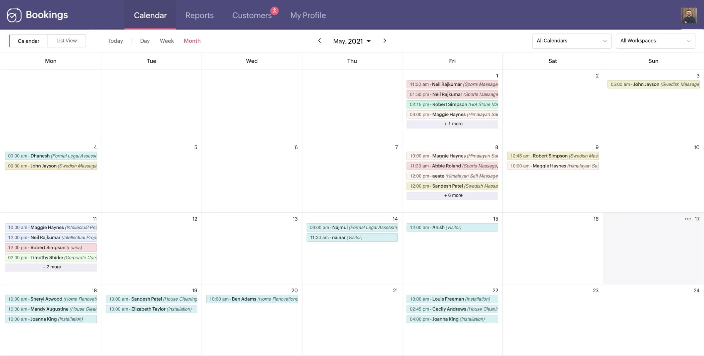 Zoho Bookings — Screenshots 1