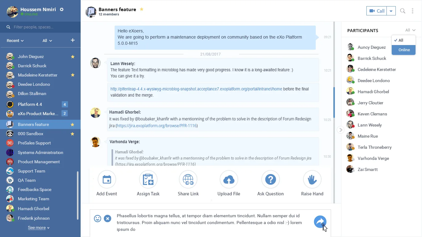 eXo Platform — Screenshots 3