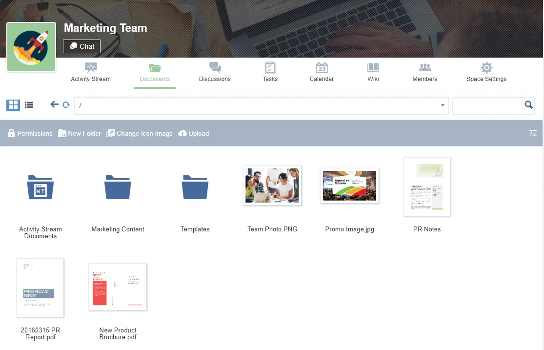 eXo Platform — Screenshots 4