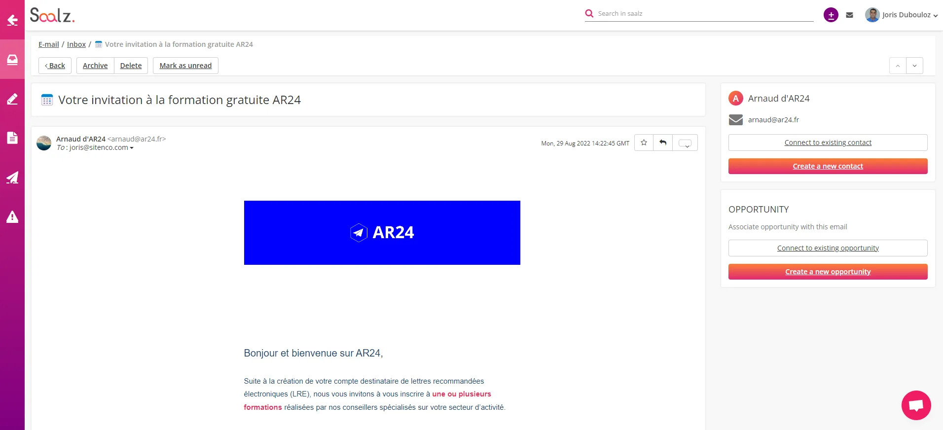Saalz CRM — Screenshots 3