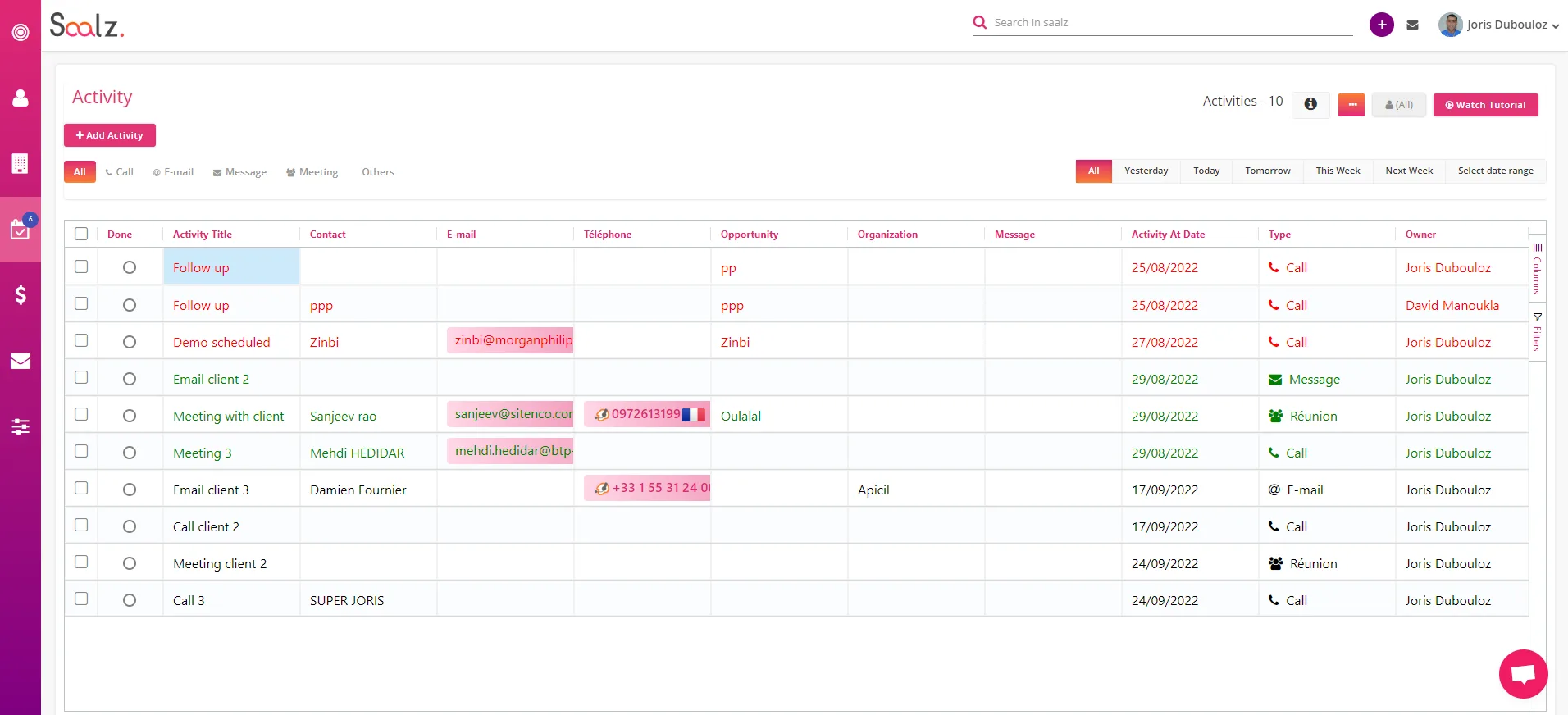 Saalz CRM — Screenshots 4