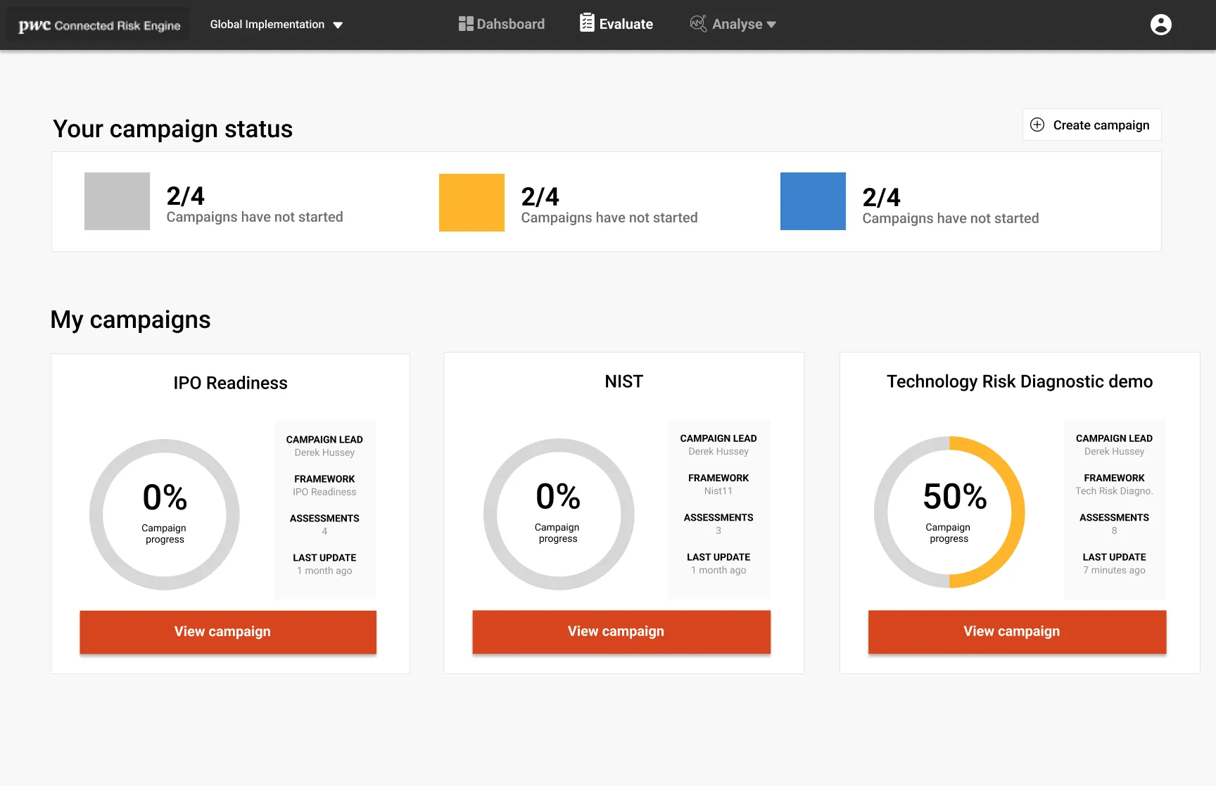 Connected Risk Engine Cyber — Screenshots 1