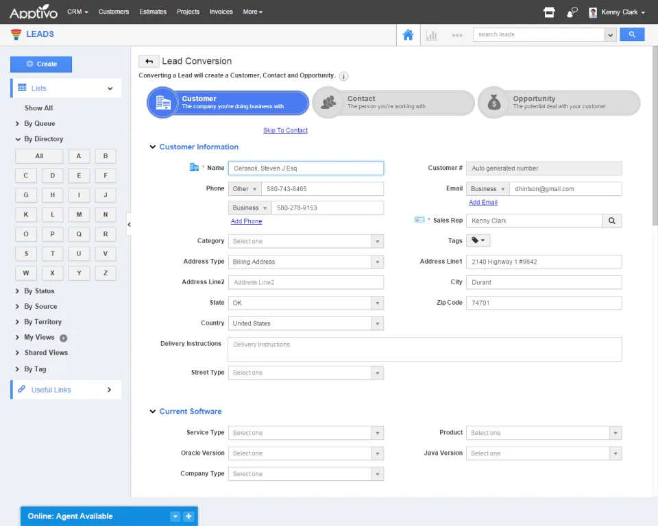 Apptivo CRM — Screenshots 4
