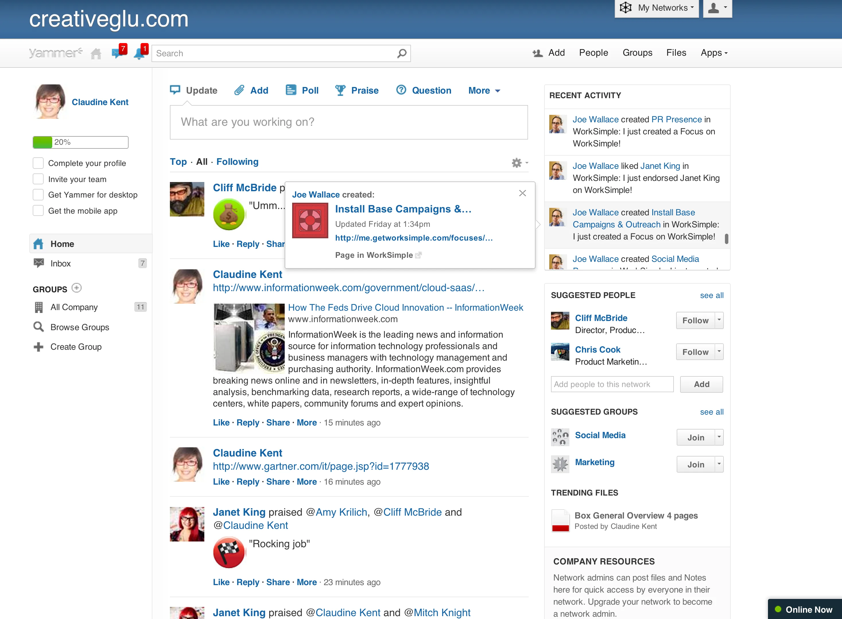 Yammer — Screenshots 3