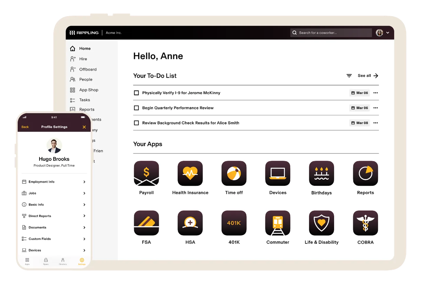 Rippling HR — Screenshots 2