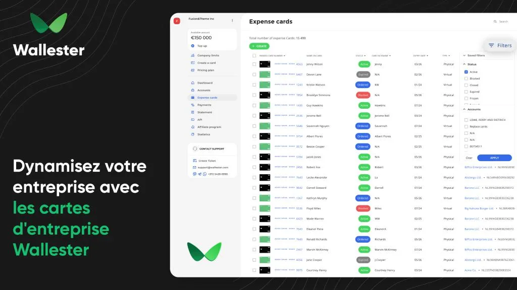 Wallester — Screenshots 1