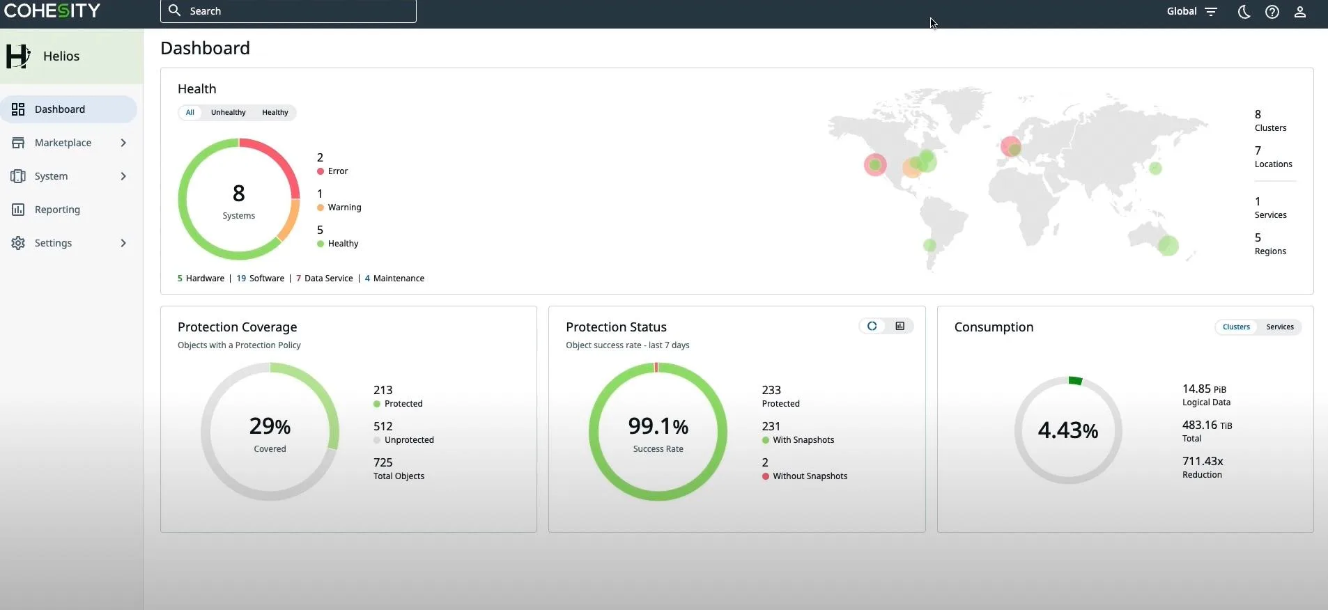Cohesity Data Cloud — Screenshots 2