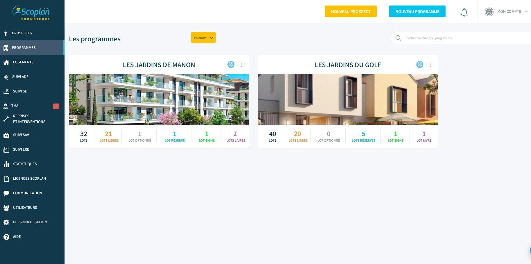 SCOPLAN — Screenshots 1
