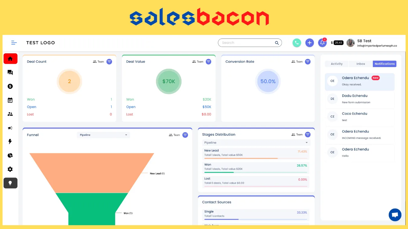 Sales Bacon — Watch Software Intro Video
