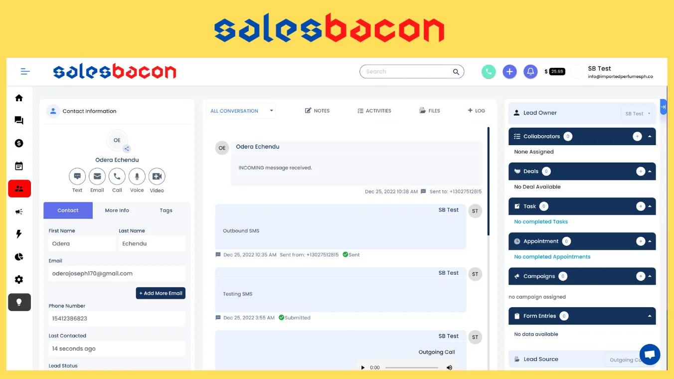 Sales Bacon — Screenshots 1
