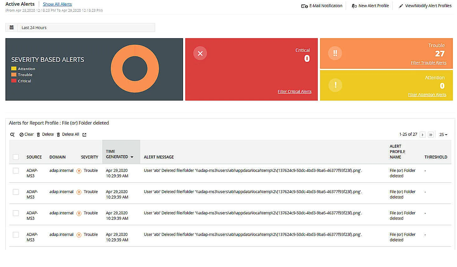 ManageEngine ADAudit Plus — Screenshots 6