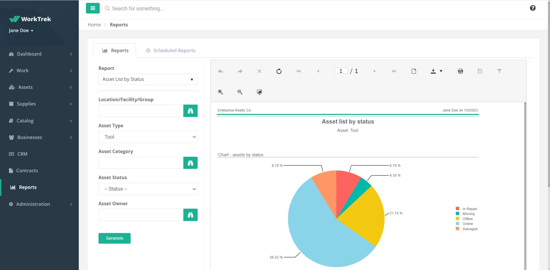WorkTrek — Screenshots 1
