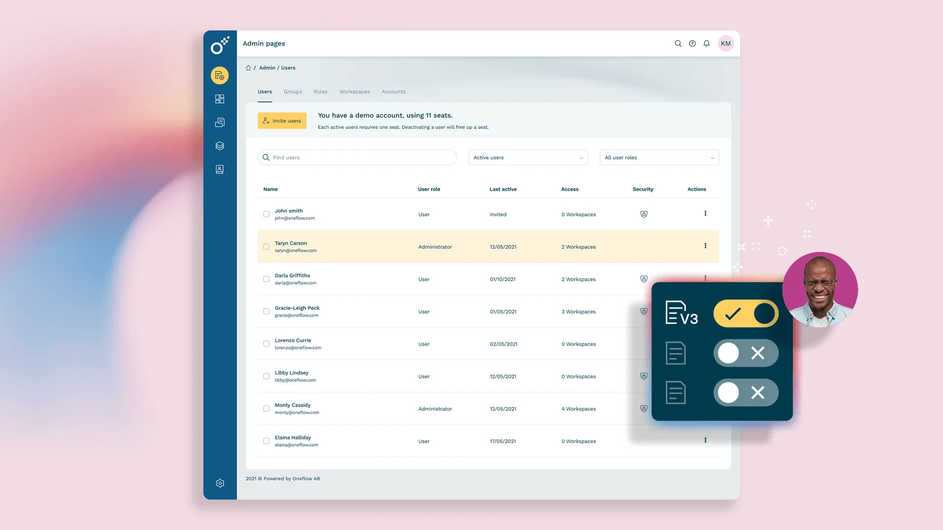 Oneflow — Screenshots 4
