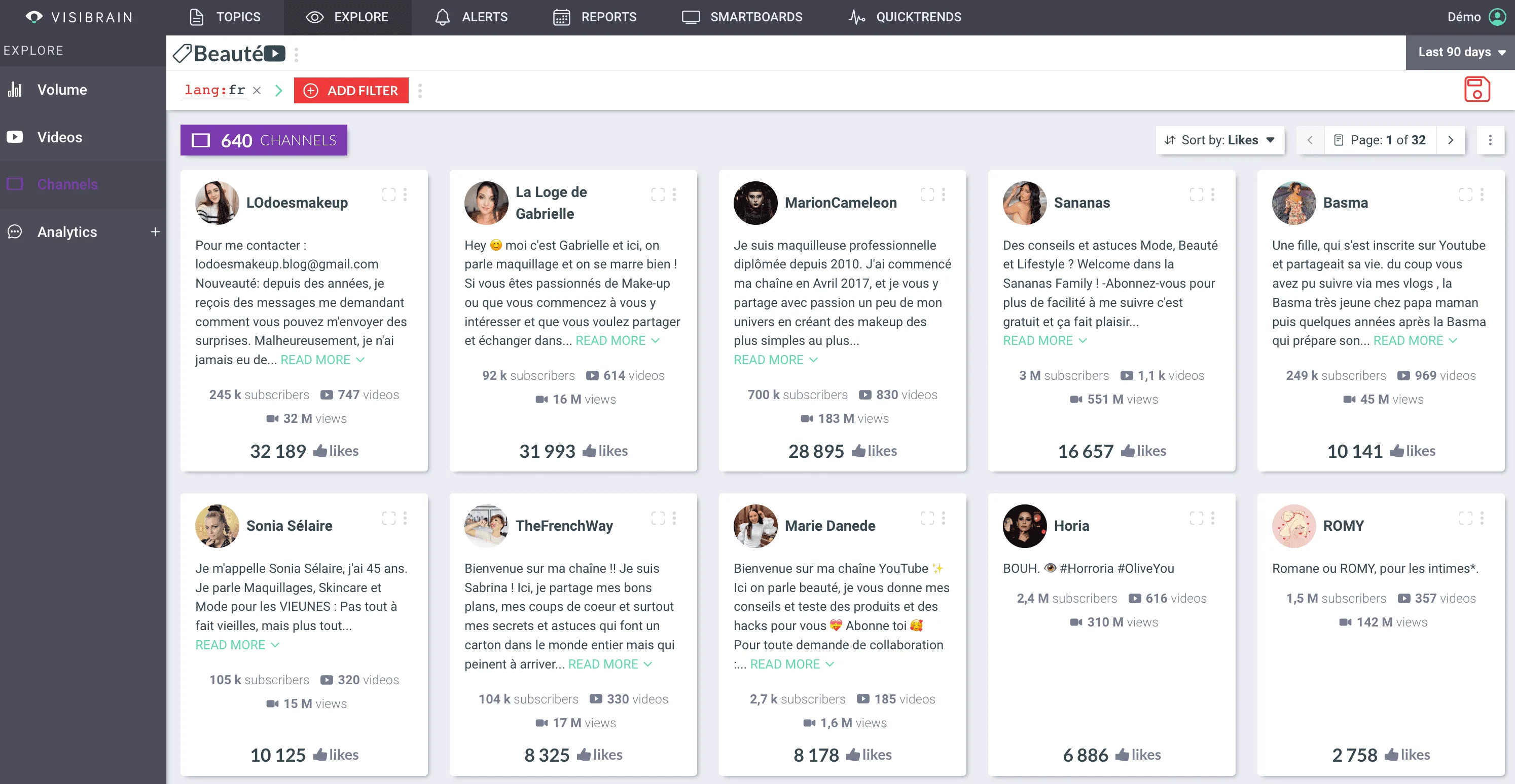 Visibrain — Screenshots 5
