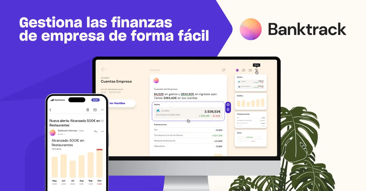 Banktrack — Take control of your finances in a simple way