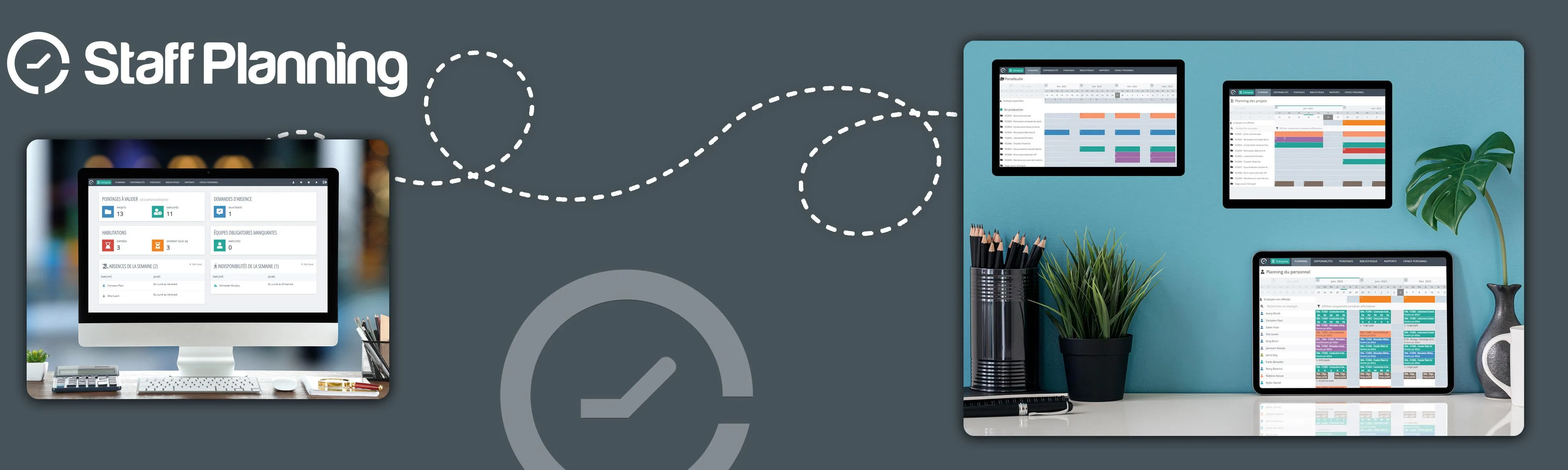 Staff Planning — Logiciel de planification et de pointage