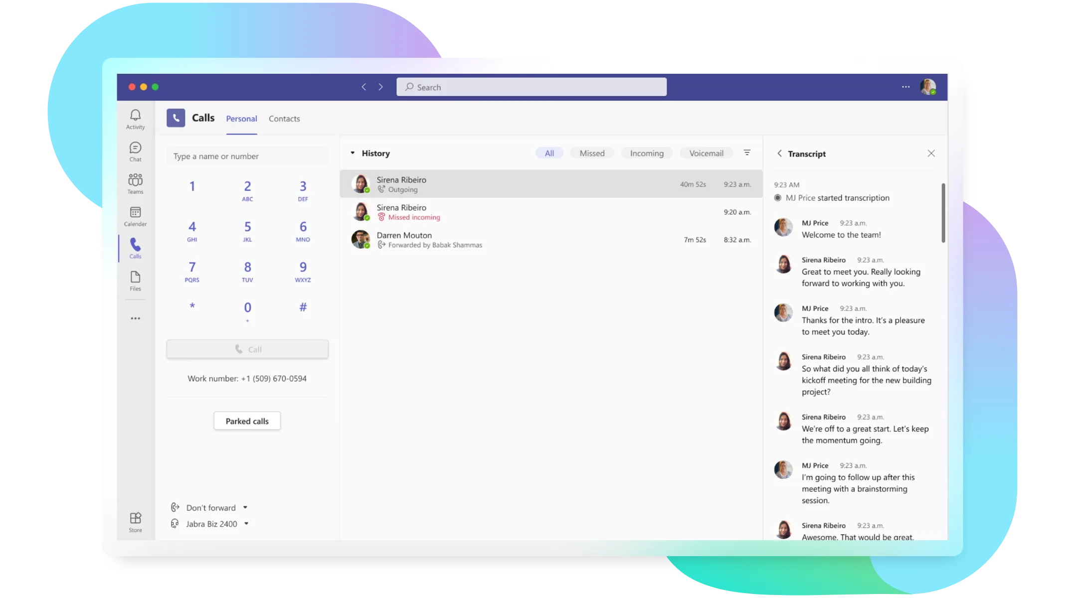 TeamsPhony — Screenshots 1