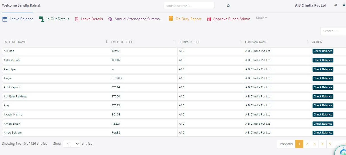 Pocket HRMS — Screenshots 3