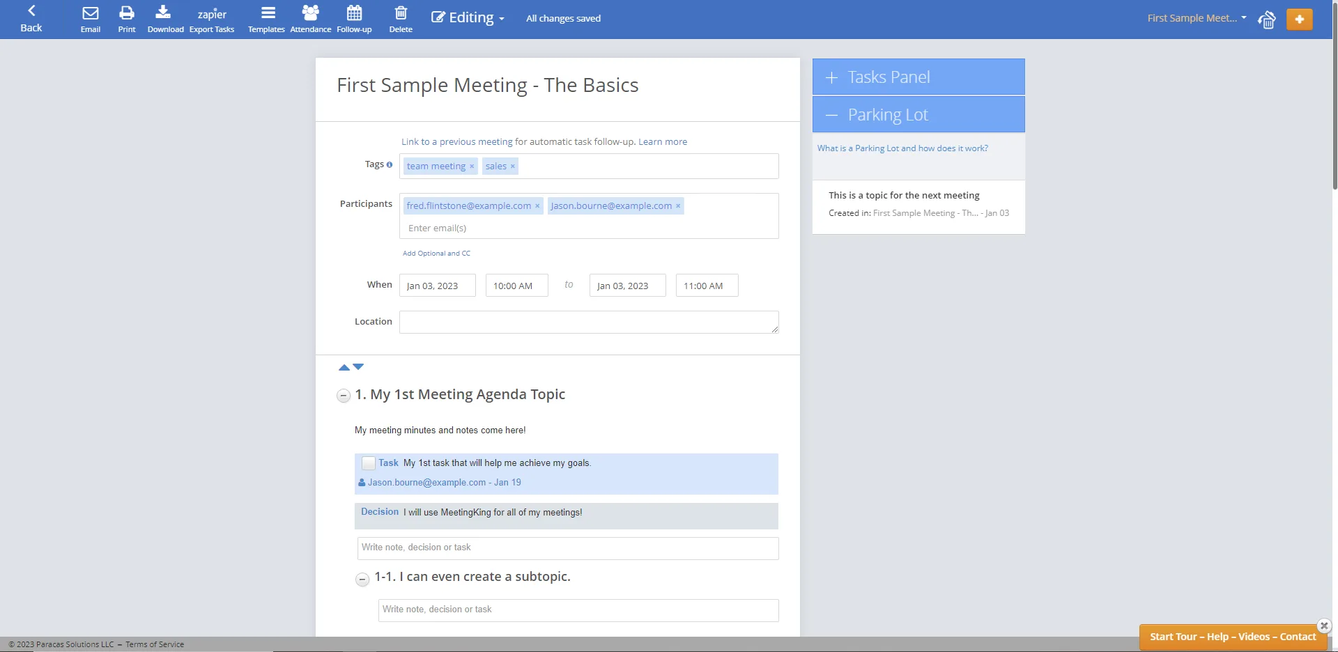 MeetingKing — Screenshots 1