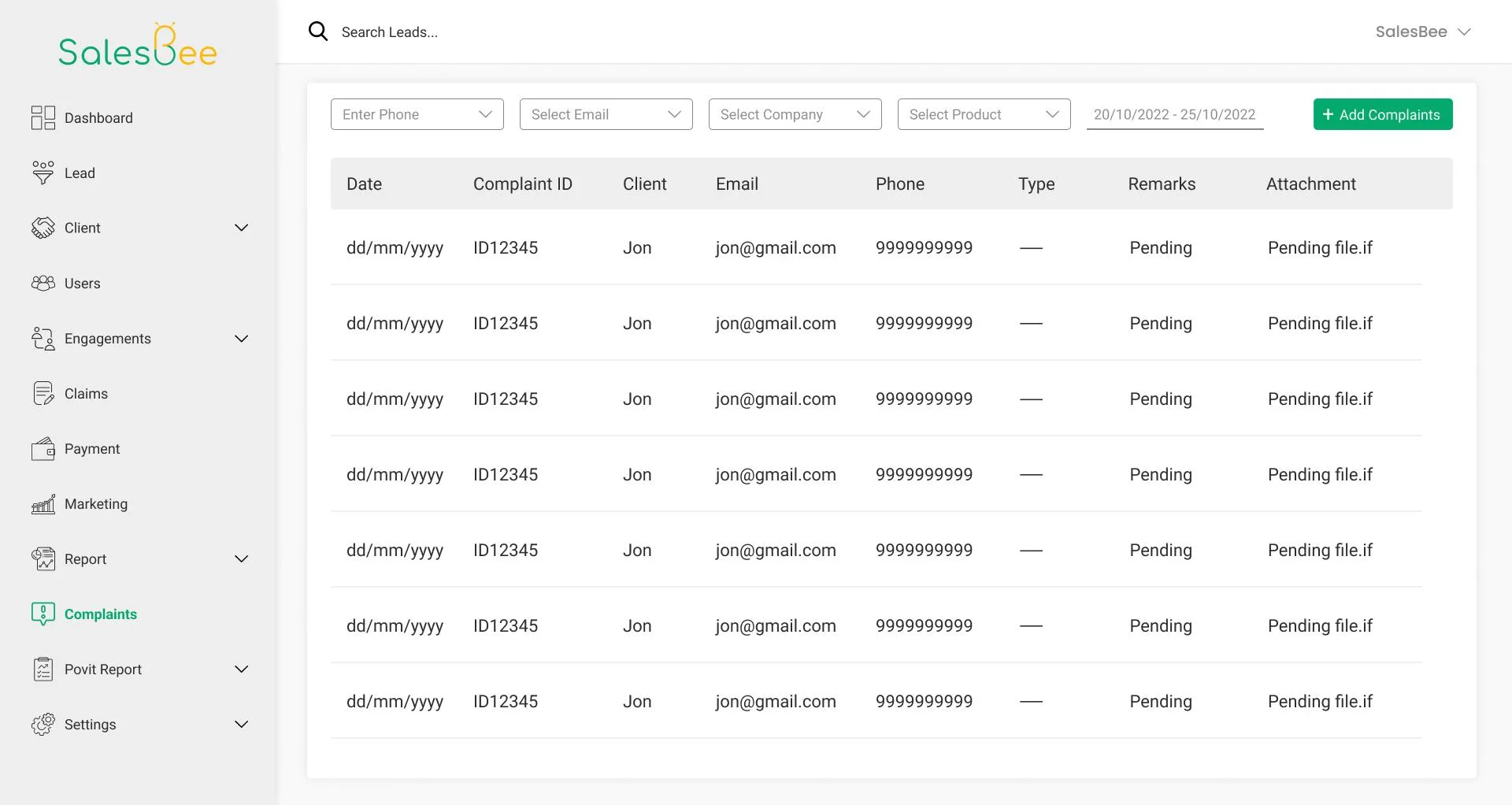 SalesBee — Screenshots 3