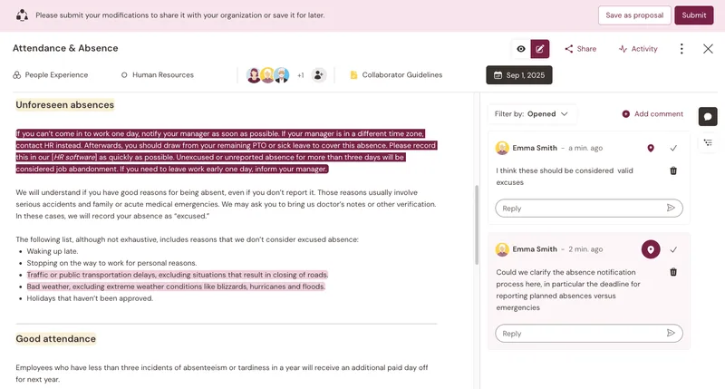 Talkspirit — Screenshots 3