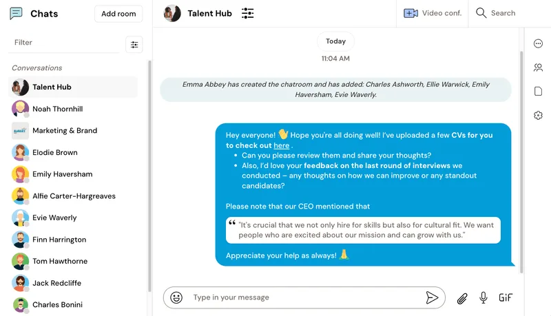 Talkspirit — Screenshots 12