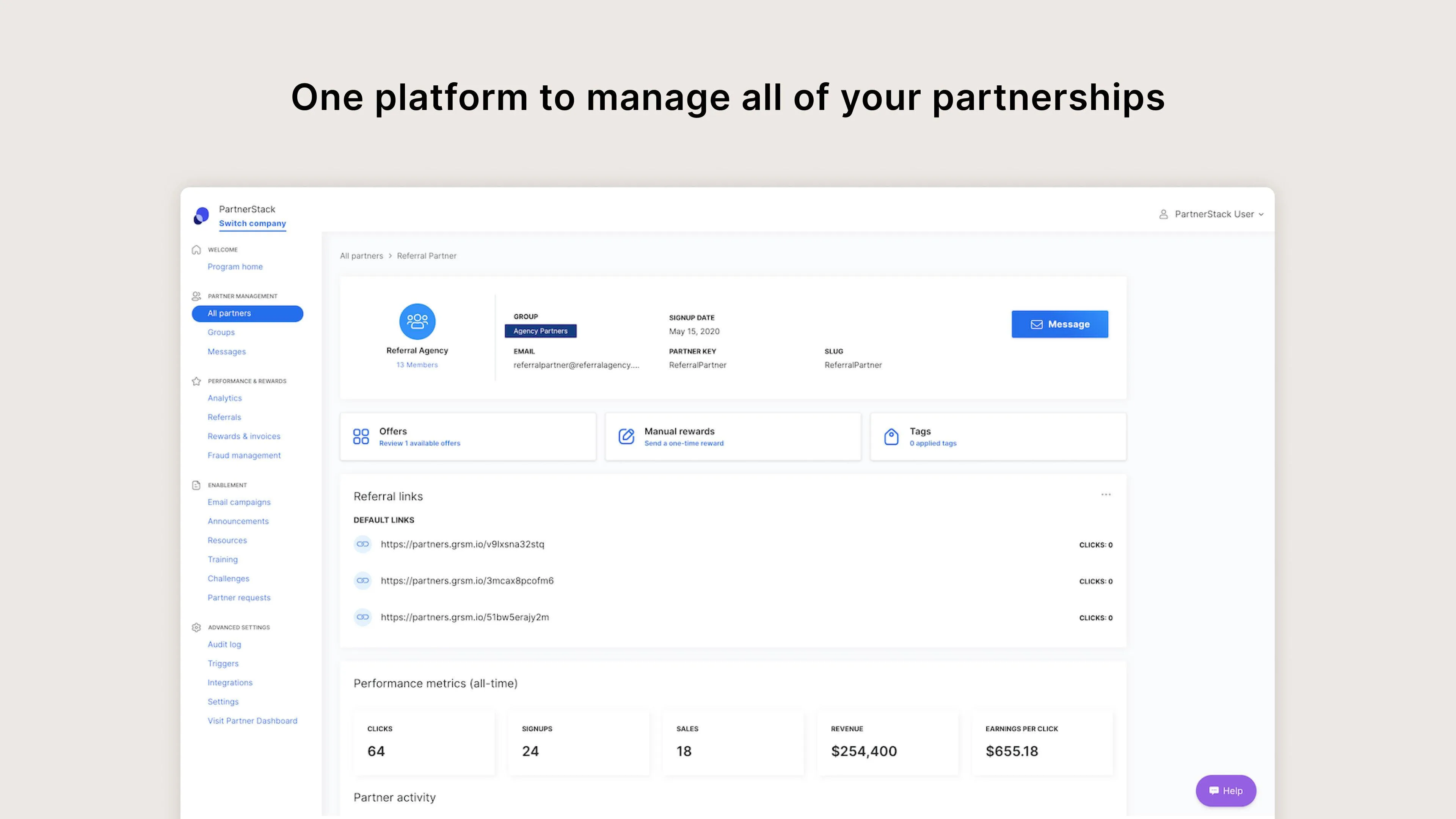 PartnerStack — Screenshots 1