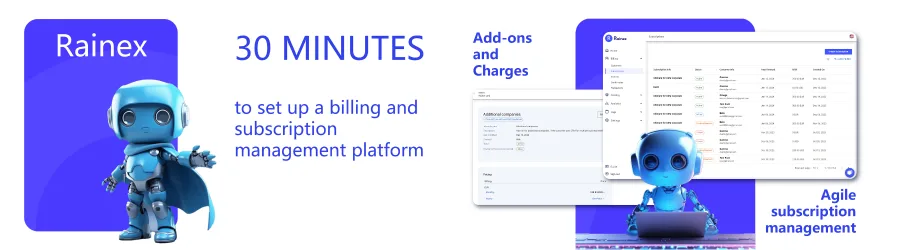 Rainex — Billing & Subscription management system