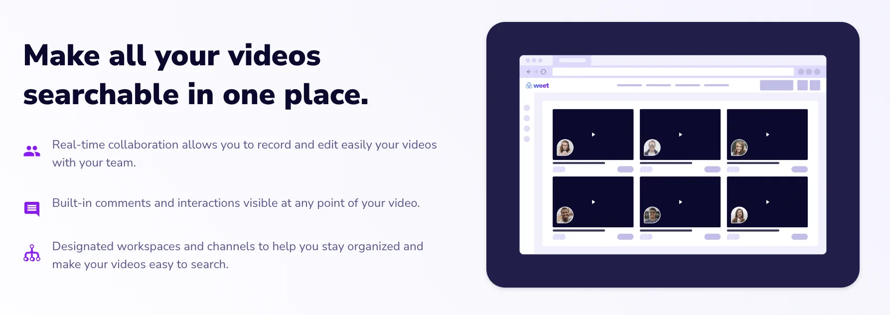 Weet — Interactive Training Video Creator