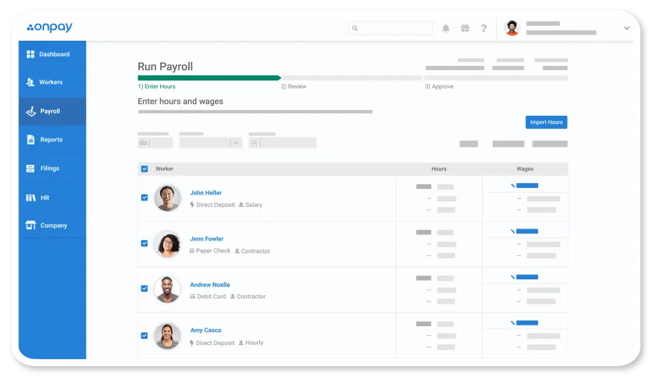 OnPay (Payroll) — Screenshots 1