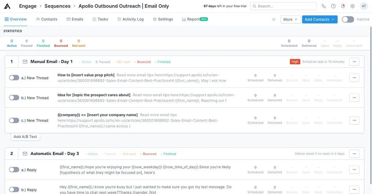 Apollo.io — Screenshots 2