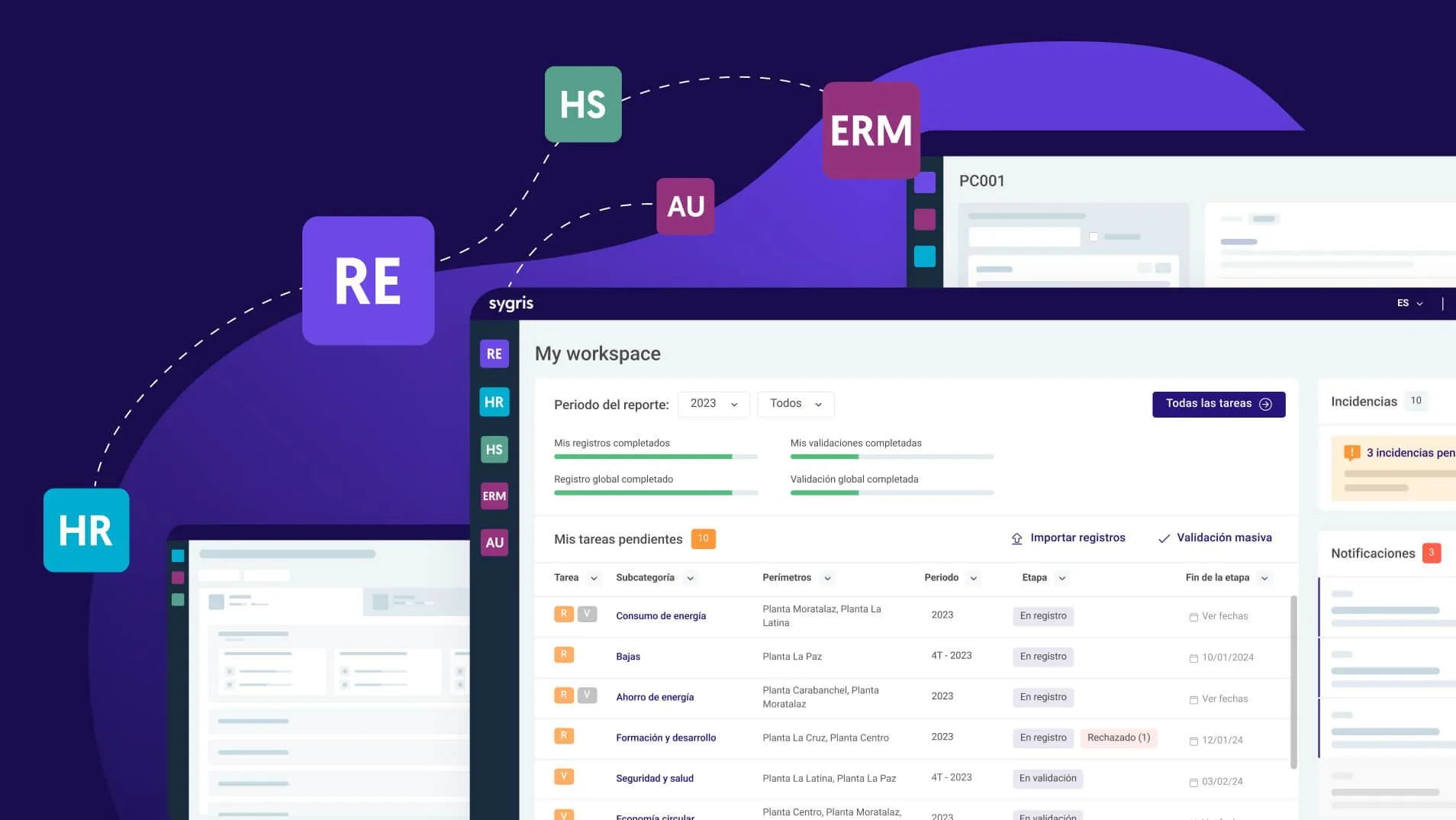 Sygris — Más de 15 años diseñando software de sostenibilidad