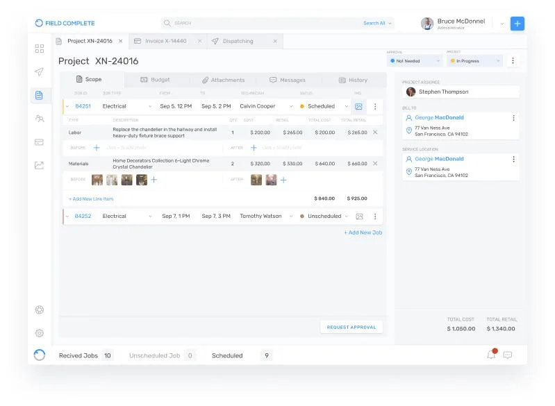 Filed Complete — Screenshots 2
