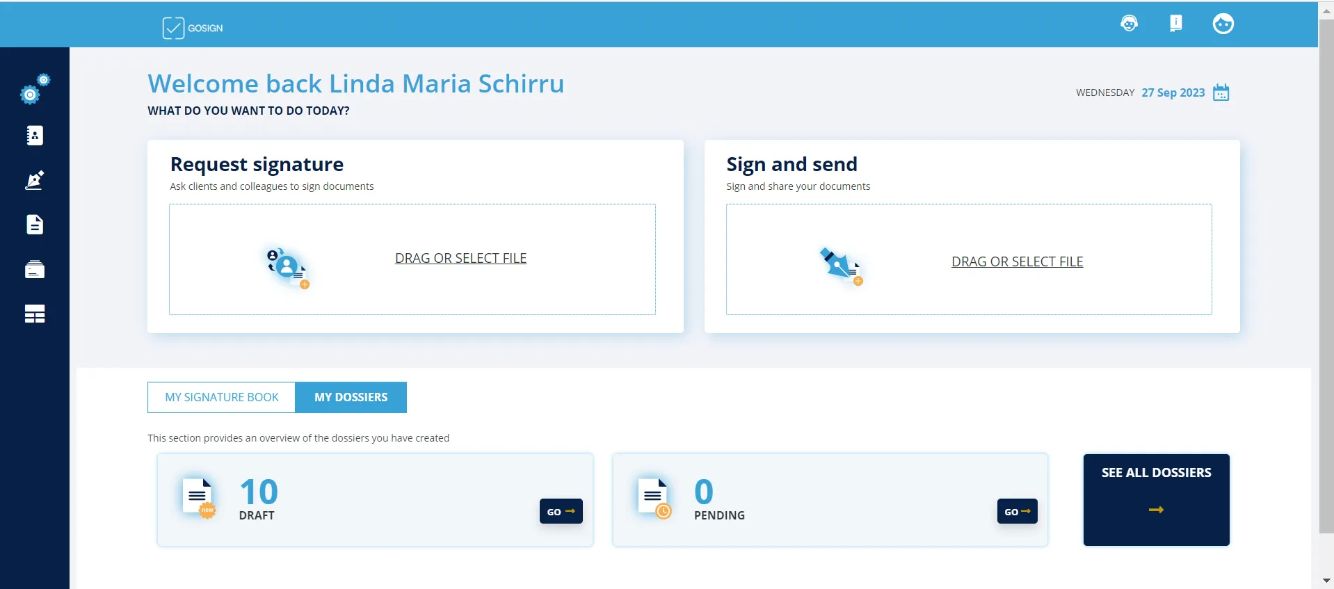 Gosign — Screenshots 1